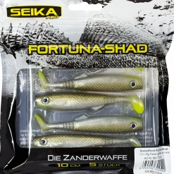 Seika Pro Gummiköder ·Gummifische & Shads<Fortuna Shad (Golden Brownie)