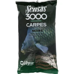 Sensas Karpfenfutter·Sonstiges Karpfenfutter|Karpfenfutter<3000 Grundfutter Carpes (schwarz)