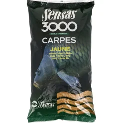 Sensas Karpfenfutter·Sonstiges Karpfenfutter|Karpfenfutter<3000 Grundfutter Carpes (gelb)