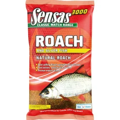 Sensas Friedfischfutter|Friedfischangeln-Zubehör<3000 Grundfutter Roach (Natural Roach)