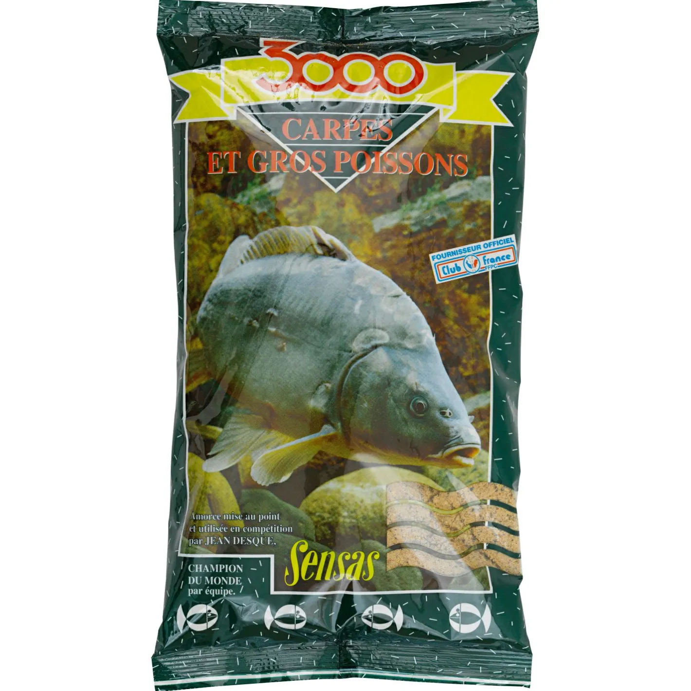 Sensas Friedfischangeln-Zubehör|Friedfischfutter<Friedfischfutter 3000 Carpe (Karpfen)