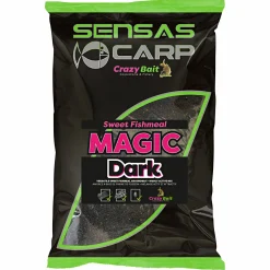 Sensas Friedfischfutter|Friedfischangeln-Zubehör<Grundfutter Big Bait (sweet fishmeal magic dark)