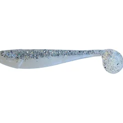 ShadXperts Gummiköder ·Gummifische & Shads|Raubfischangeln Kunstköder<Shad King 4" (Perl/Blau/Glitter)