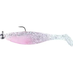 Hot ShadXperts Shad Kopyto River 4" (Bubblegum/Klar Silber Glitter)