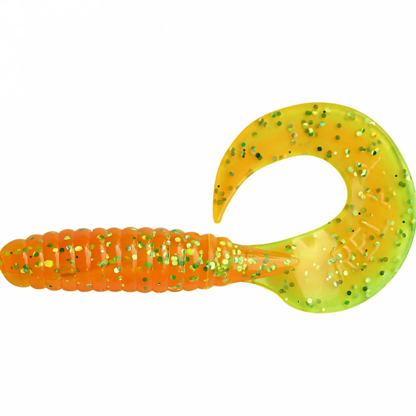 Online ShadXperts Twister 4" (Orange Glitter/Fluogrün Glitter)