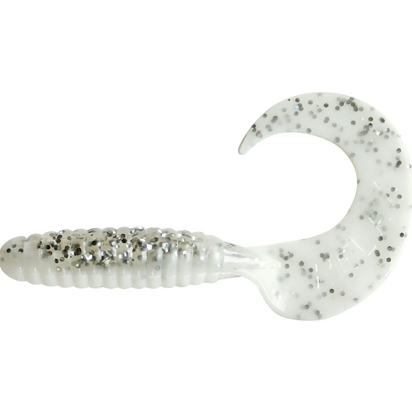 New ShadXperts Twister 4" (Reinweiss Klar/Saltn Pepper Glitter)