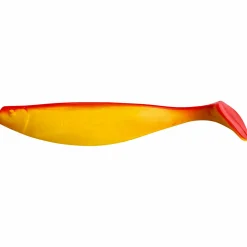 ShadXperts Gummiköder ·Gummifische & Shads|Raubfischangeln Kunstköder<Xtra-Soft 6" Shad (Gelb/Rot)