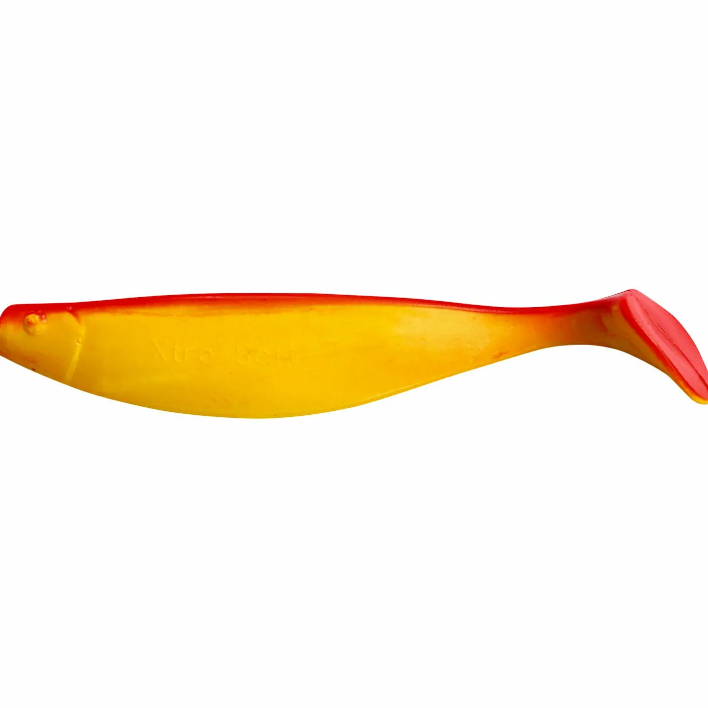 ShadXperts Gummiköder ·Gummifische & Shads|Raubfischangeln Kunstköder<Xtra-Soft 6" Shad (Gelb/Rot)
