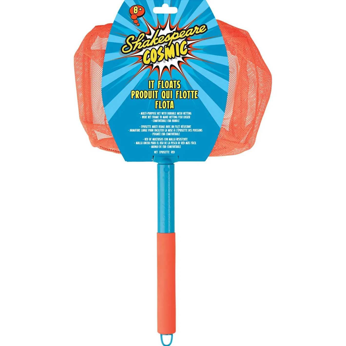 Shakespeare Kinder-Angelzubehör<Kescher Cosmic Net (orange)