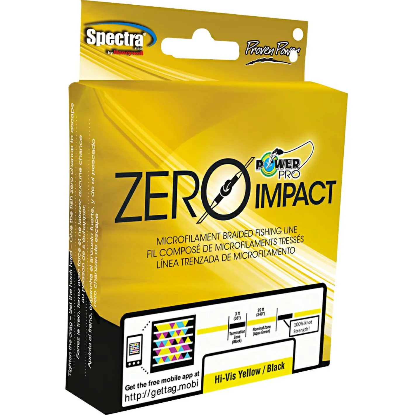 Hot Shimano Power Angelschnur Pro Zero Impact (gelb)