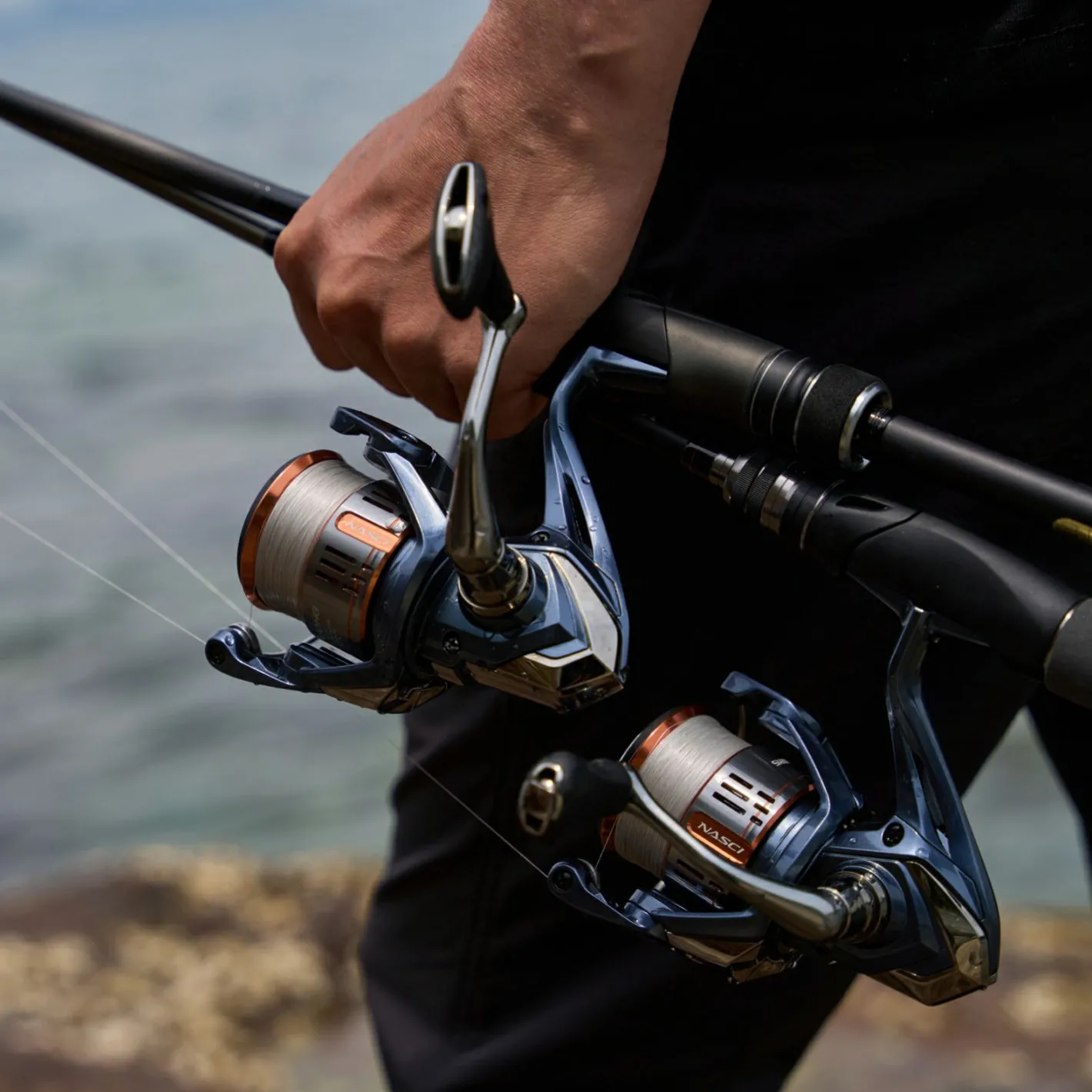 Shimano Raubfischrollen<Spinnrolle Nasci FD C5000 XG