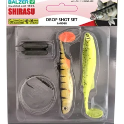 Shirasu Kunstköder-Sets<Drop Shot Set Zander