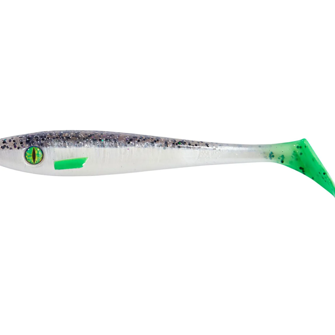 Outlet Shirasu Softlure Pike Collector Shad (Salt 'N' Pepper)