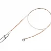 New Shirasu 7x7 Stahlvorfach mit Solid Ring und Snap
