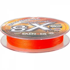 Hot Su00e4nger Sänger Angelschnur Spin Braid Specialist 8x (fluo/orange)