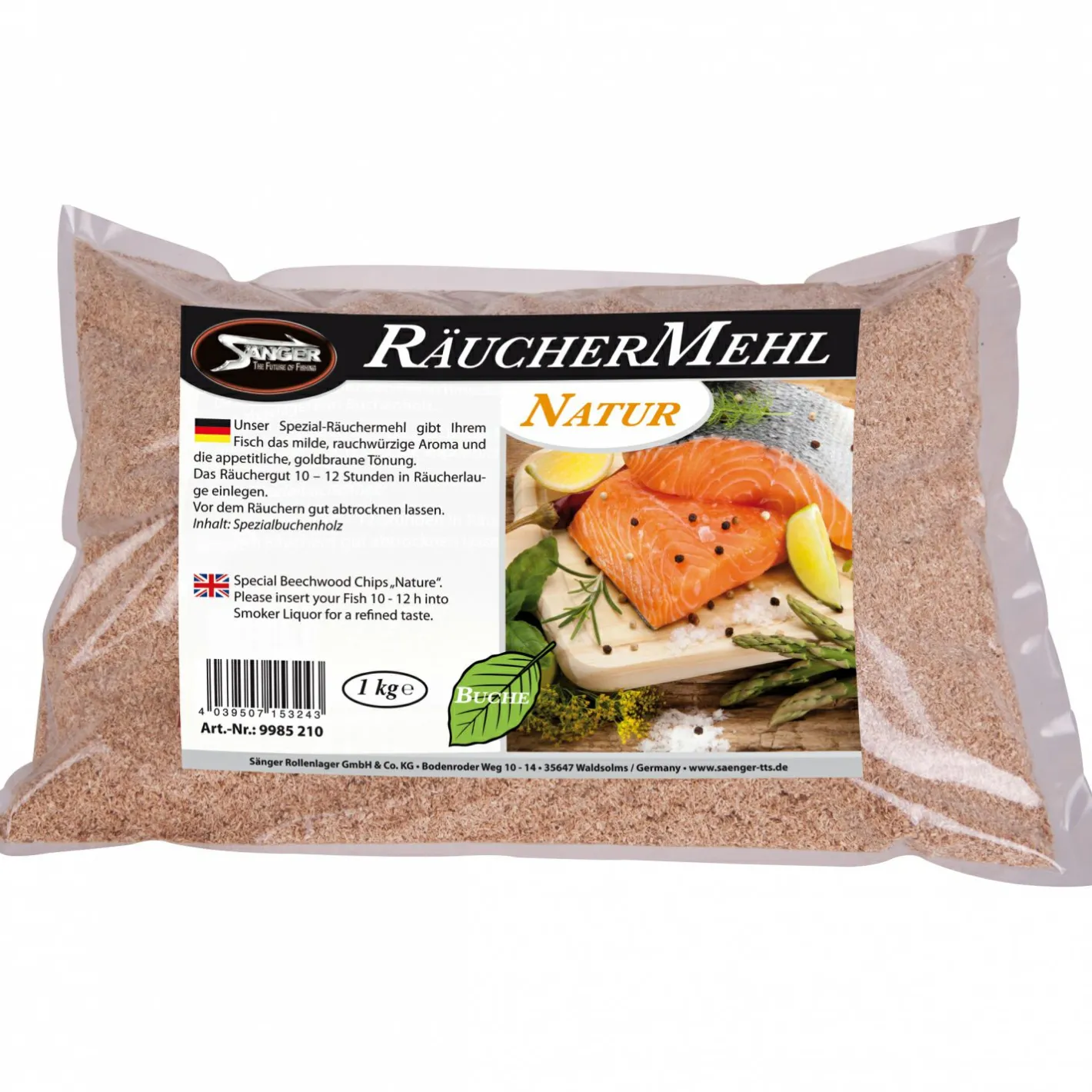 Su00e4nger Räucherbedarf·Räuchermehl & Räuchergewürze<Sänger Räuchermehl (Buche)