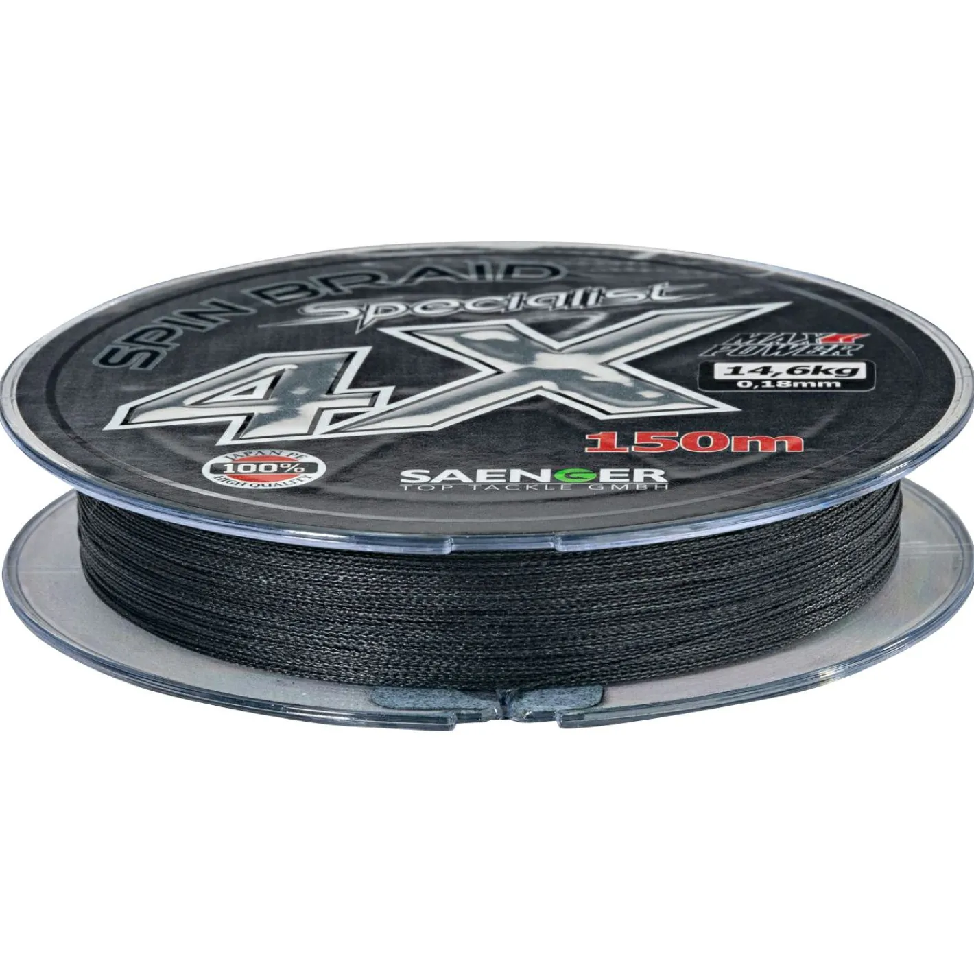 Su00e4nger Raubfischschnüre|Raubfischschnüre<Sänger Specialist Spin (black)