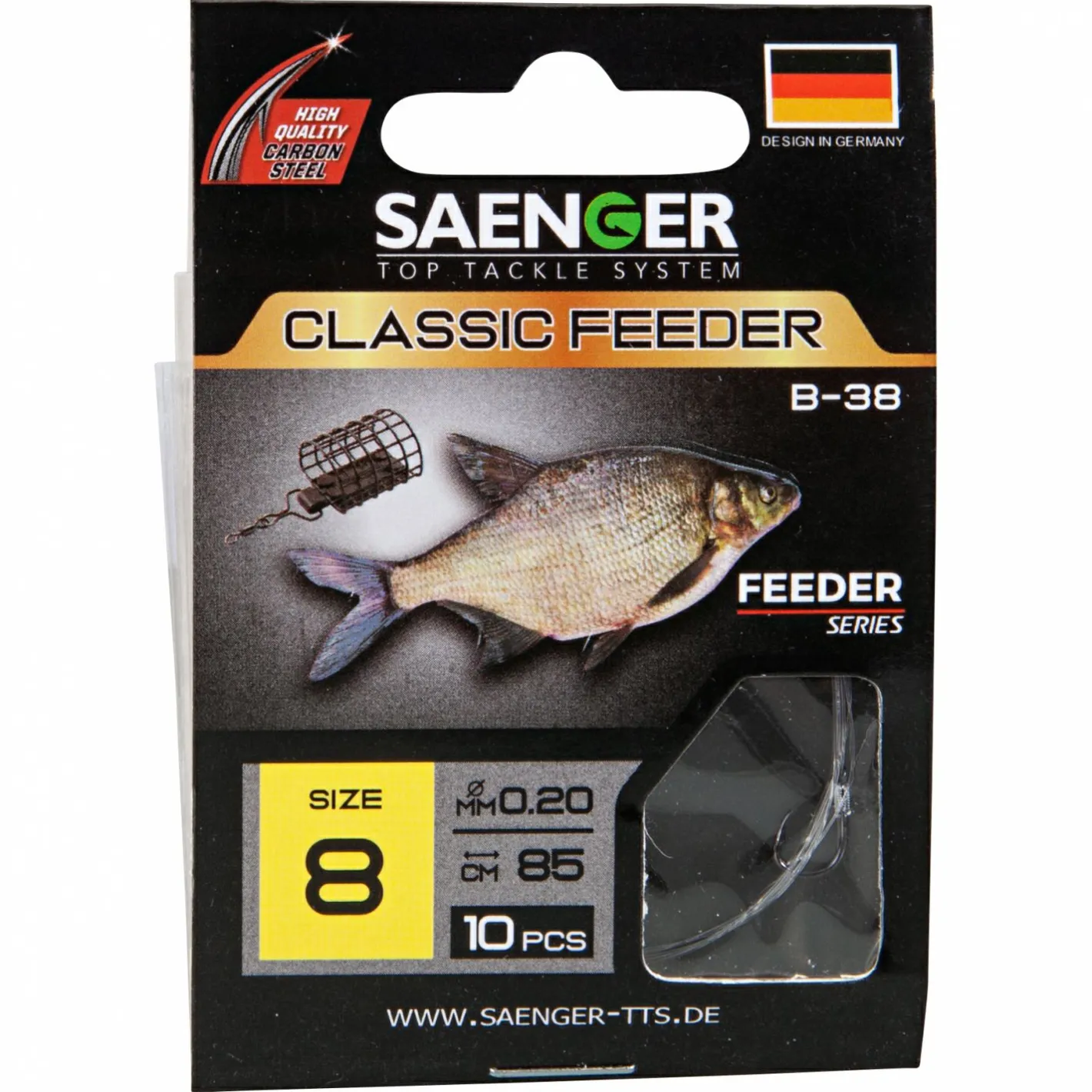 Discount Su00e4nger Sänger Zielfisch-Haken, gebunden (Classic Feeder B-38)