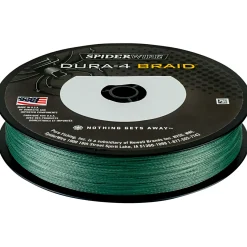 Spiderwire Geflochtene Schnüre<Angelschnur Dura 4 (Green, 300 m)