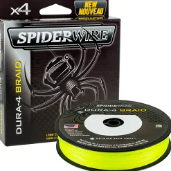 Clearance Spiderwire Angelschnur Dura 4 (Yellow, 300 m)