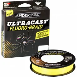Spiderwire Geflochtene Schnüre<Angelschnur Ultracast Fluorobraid (Yellow)