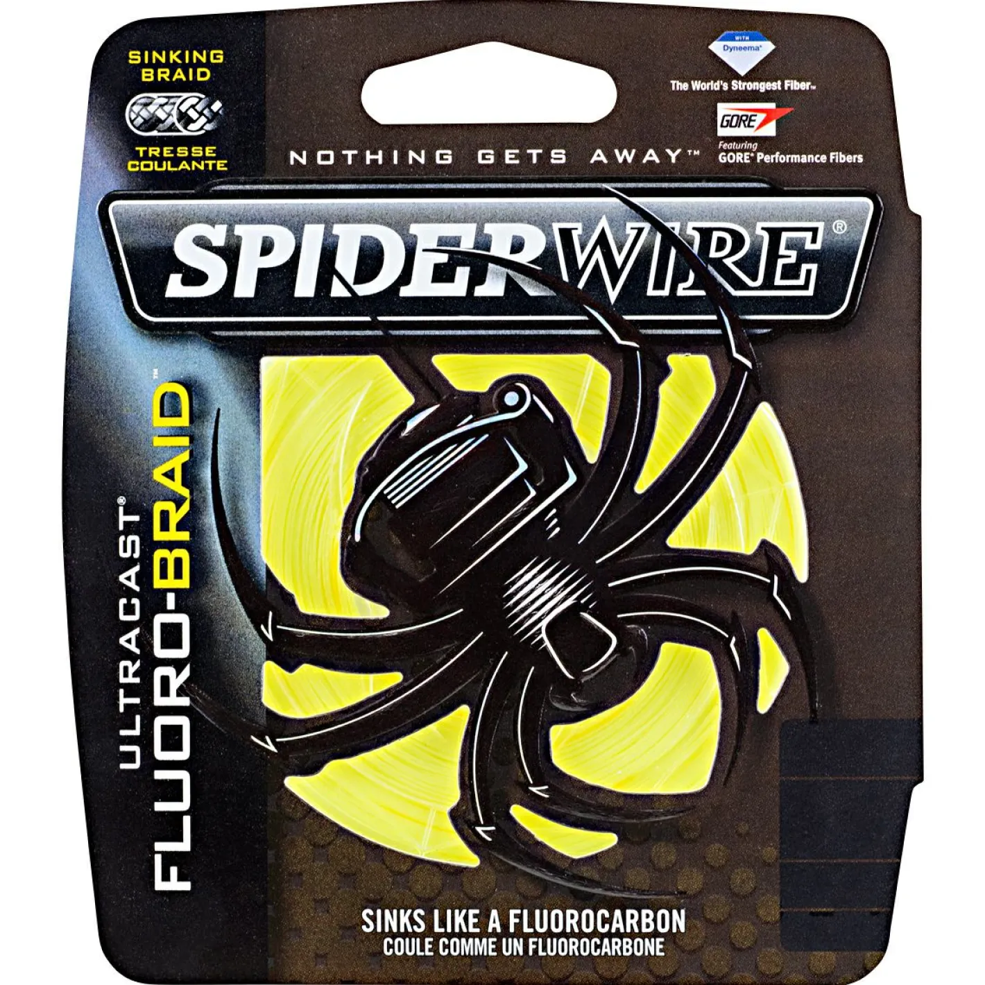 Online Spiderwire Angelschnur Ultracast Fluorobraid (Yellow, 110 m)