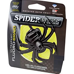 Online Spiderwire Angelschnur Ultracast Fluorobraid (Yellow, 110 m)