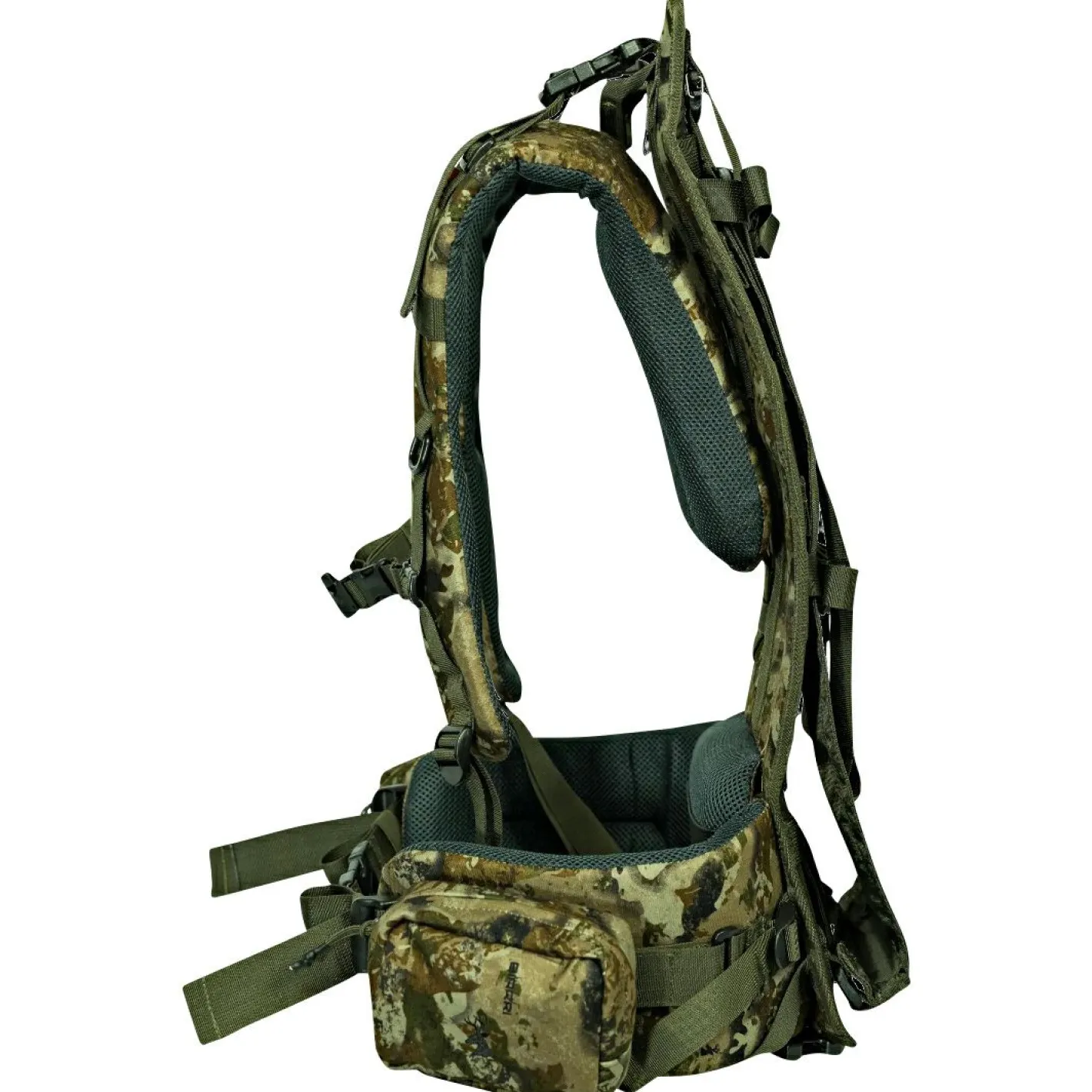 Spika Angeltaschen ·Angelrucksäcke<Drover II Hauler Pack Biarri Camo + HaulerFrame 80L