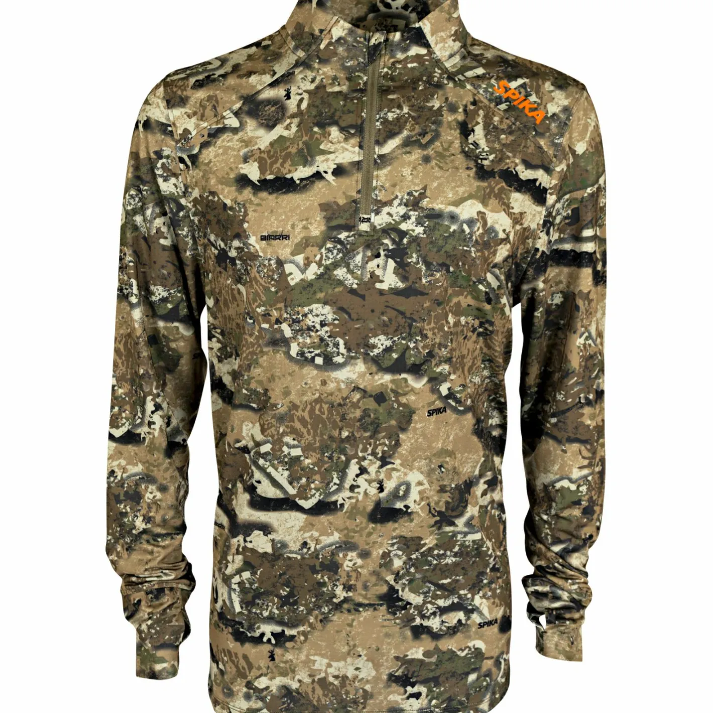 Clearance Spika Enduro Athletic Top Herren (Biarri Camo)