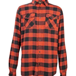 Clearance Spika GO Casual Check Shirt Herren (Red)