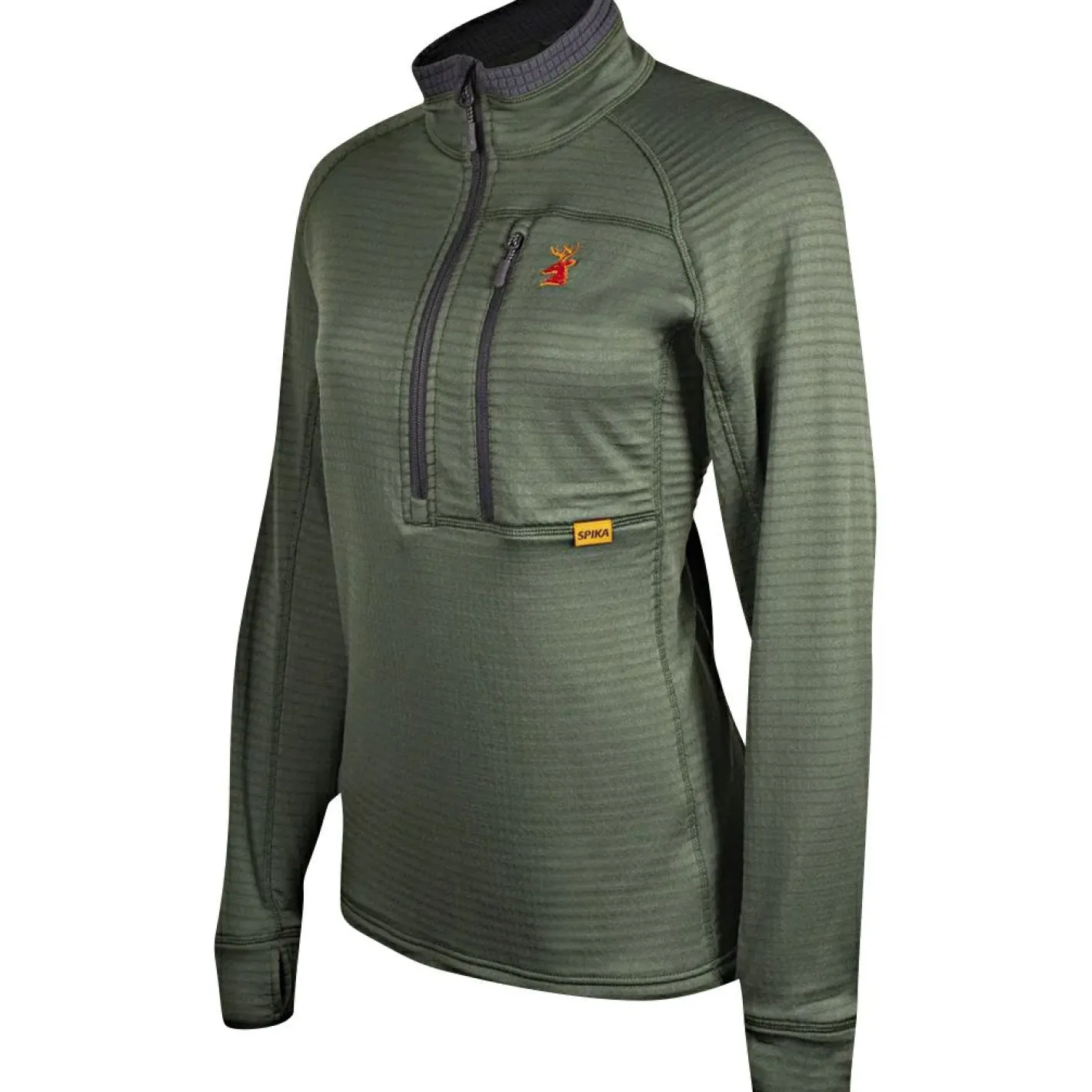 Spika Damen Angelshirts & -Oberteile<Gridfleece Top Damen (Performance Olive)