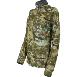Hot Spika Gridfleece Top Damen (Biarri Camo)