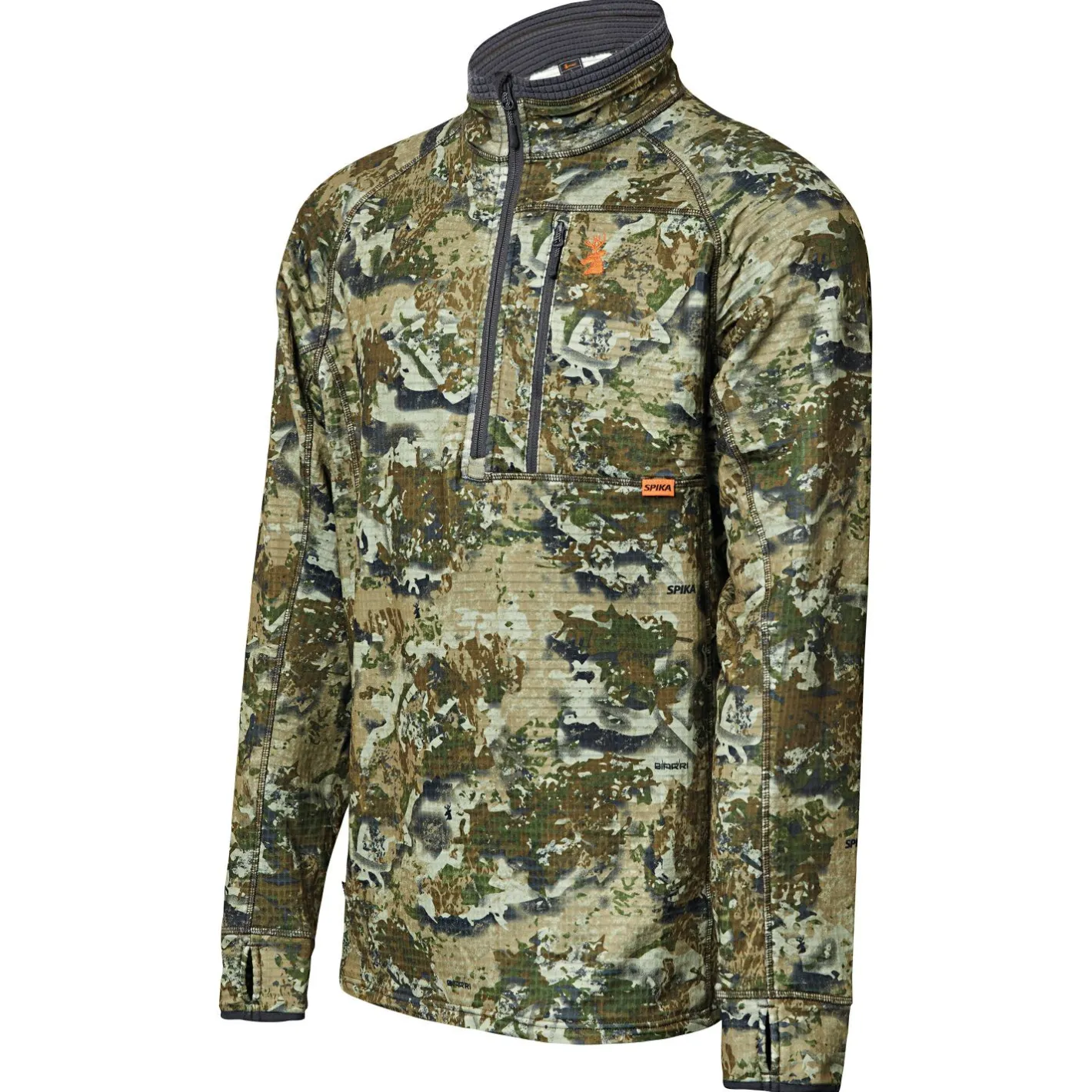 Clearance Spika Gridfleece Top Herren (Biarri Camo)