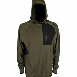 Spika Angelpullover & -Strickjacken<Microfleece Hoodie Herren (Olive Summit)