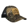Spika Outdoor- & Angel-Kappen<Patch Trucker Cap Unisex (Mountain Camp/ Black)