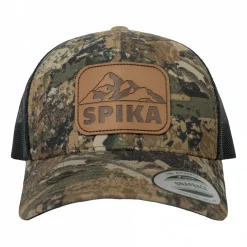 Spika Outdoor- & Angel-Kappen<Patch Trucker Cap Unisex (Mountain Camp/ Black)