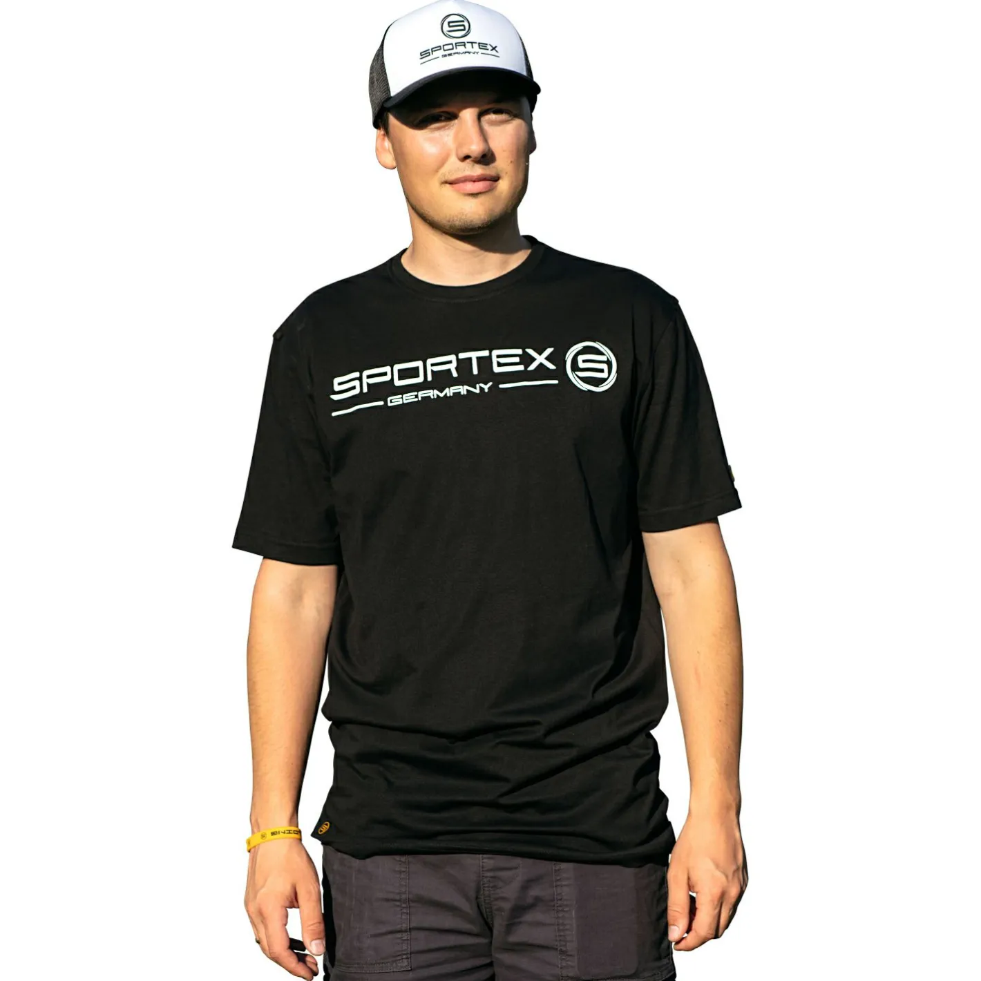 Sportex Angelshirts & Angel-Oberteile<T-Shirt Herren (Black)