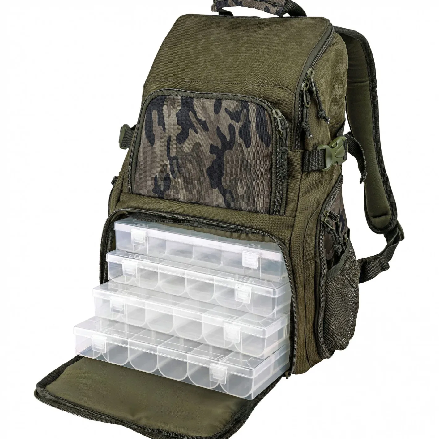 Spro Angeltaschen ·Angelrucksäcke<Ruten Camou Backpack
