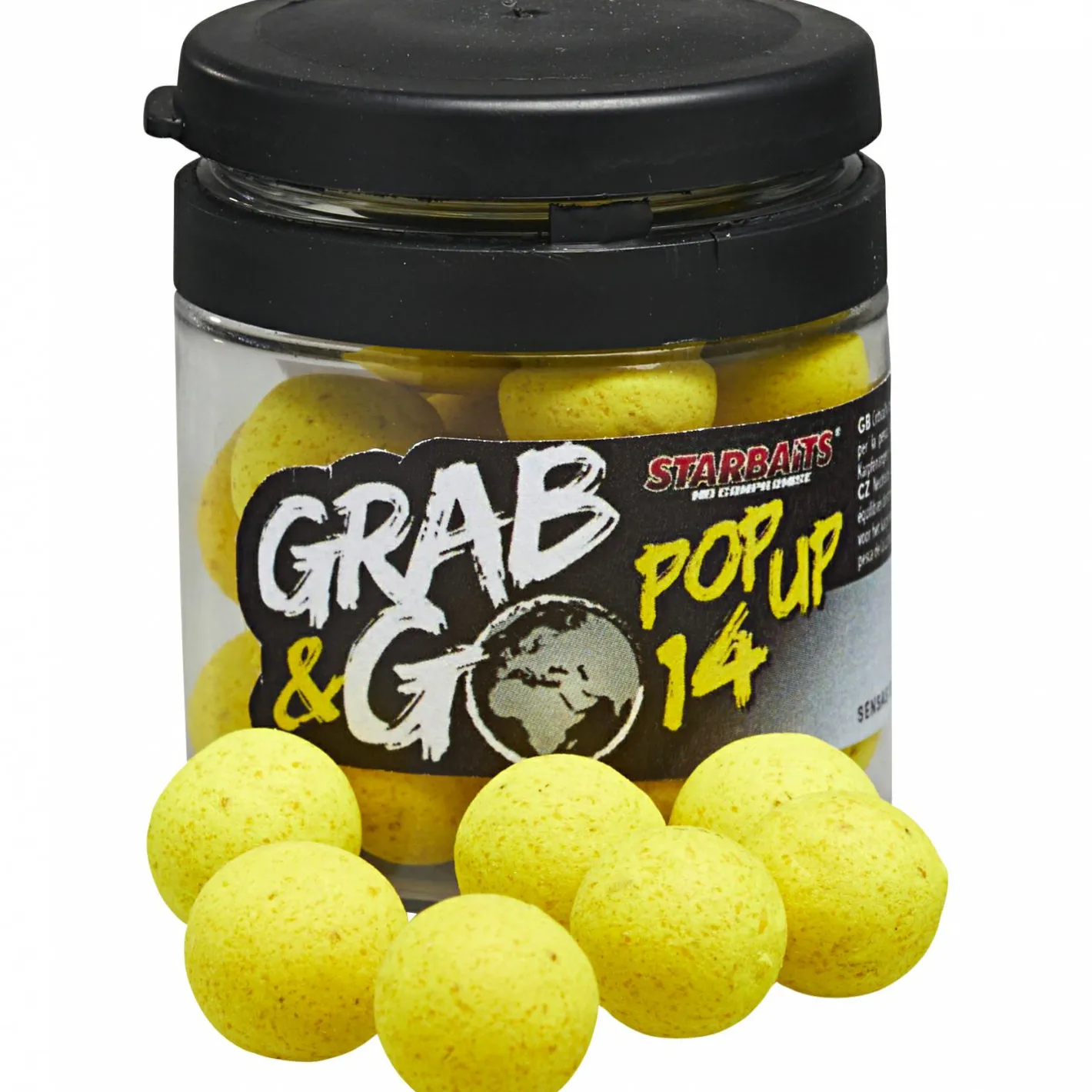 Starbaits Karpfenfutter·Boilies & Popup Boilies|Karpfenfutter<Pop Ups G&G Global (Sweet Corn)