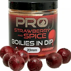 Online Starbaits Pro Boilies in Dip (Strawberry Spice)