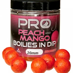 Starbaits Karpfenfutter|Karpfenfutter·Boilies & Popup Boilies<Pro Boilies in Dip (Peach & Mango)