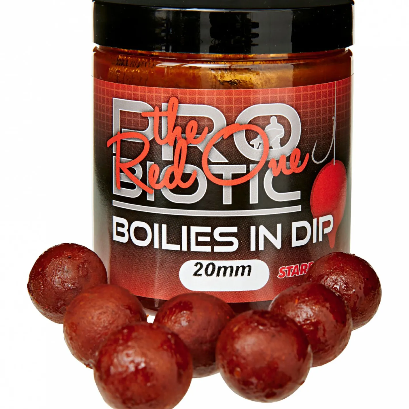 New Starbaits Pro Boilies in Dip (The Red One)