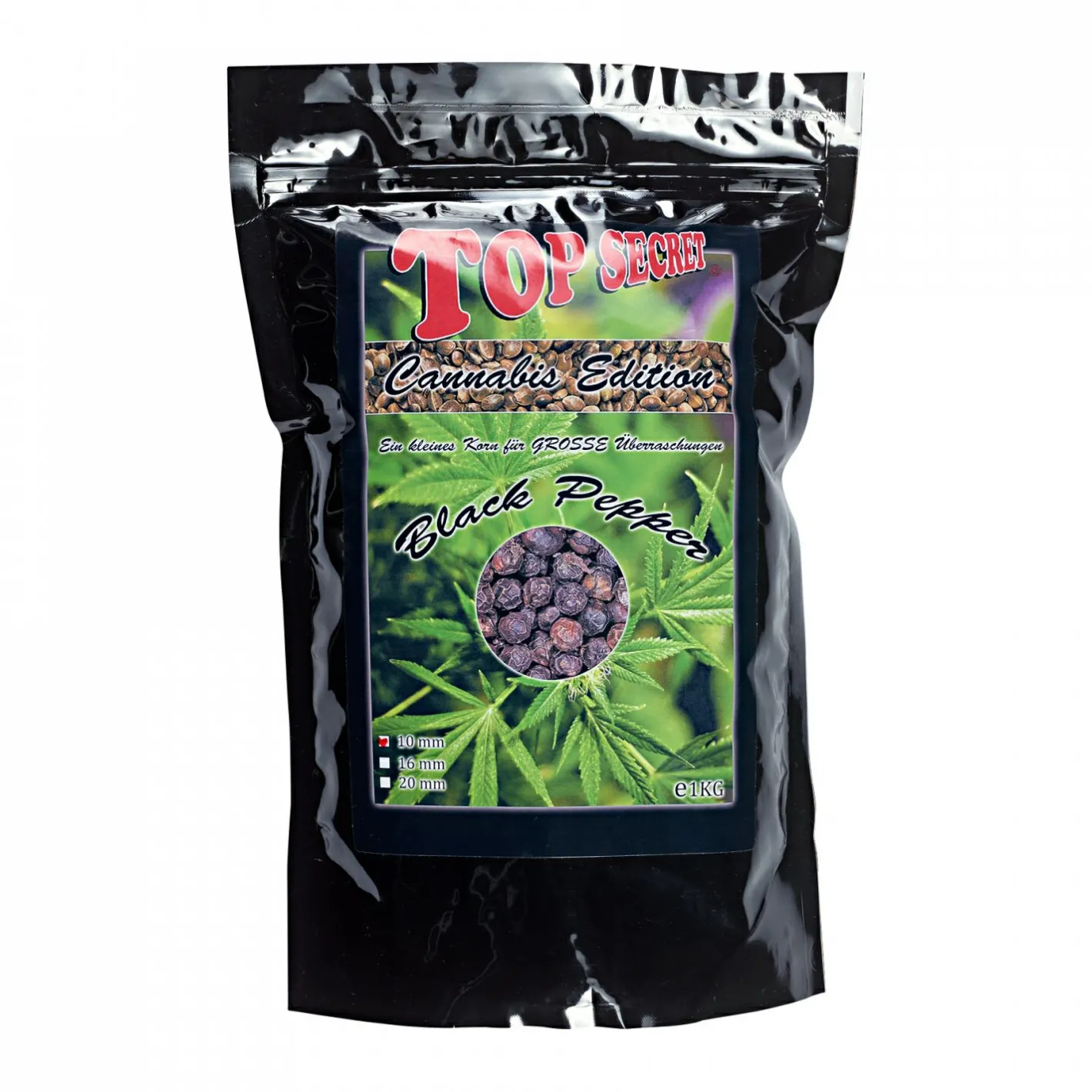 Top Secret Karpfenfutter·Boilies & Popup Boilies|Karpfenfutter<Boilies Cannabis Edition (Waterinsect)