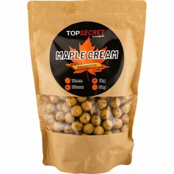 Top Secret Karpfenfutter·Boilies & Popup Boilies|Karpfenfutter<Boilies Maple Cream