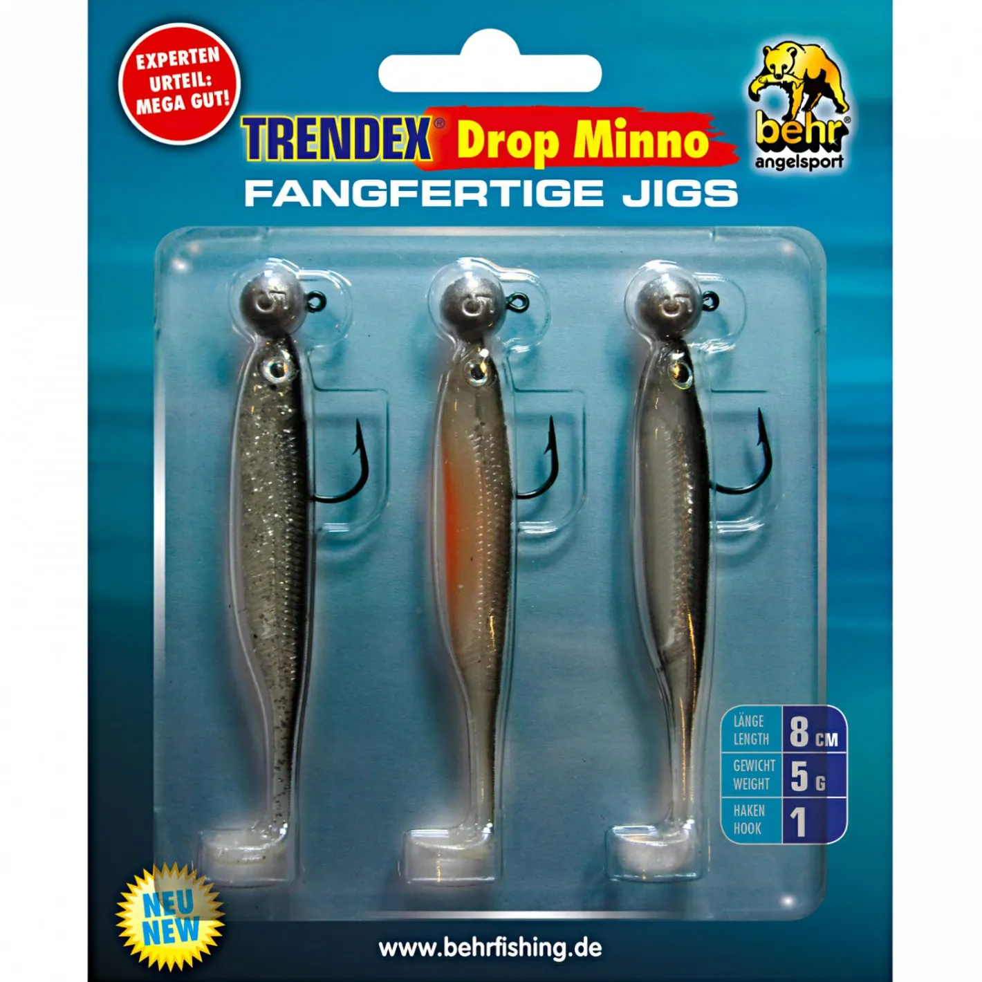 Trendex Raubfischangeln Kunstköder|Kunstköder-Sets<Gummifischset Drop Minno
