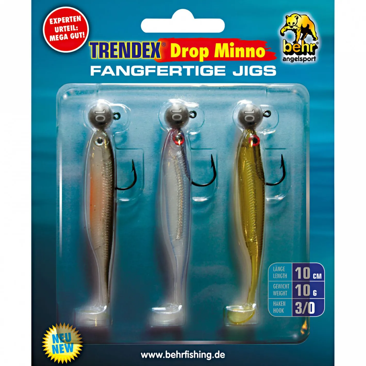 Trendex Kunstköder-Sets|Gummiköder ·Fertig Montierte Gummifische<Gummifischset Drop Minno