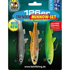 Trendex Raubfischangeln Kunstköder|Kunstköder-Sets<Shad Set Minnow (01)
