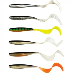 Trendex Gummiköder ·Twister|Raubfischangeln Kunstköder<Twister Slim Tail (06)