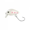 Trout Attack Wobbler|Forellen-Kunstköder<Crankbait Trout Crank (Weiß-Pinke Punkte)