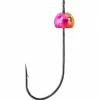 Trout Attack Angelhaken|Forellenangeln-Zubehör<Haken mit Tungsten Kopf (Rainbow)